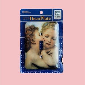 NEW Cherubs Angels Wall Plate Cover Vintage 2003 Deco Style